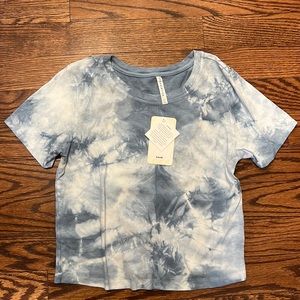 Fabletics crop top tie DYE XL